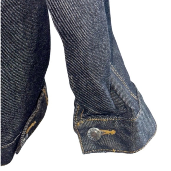 NWOT Southpole Japanese Dragon Vintage Jean Denim Jckt Y2K Hip Hop Grunge Sz XXL - Picture 9 of 13